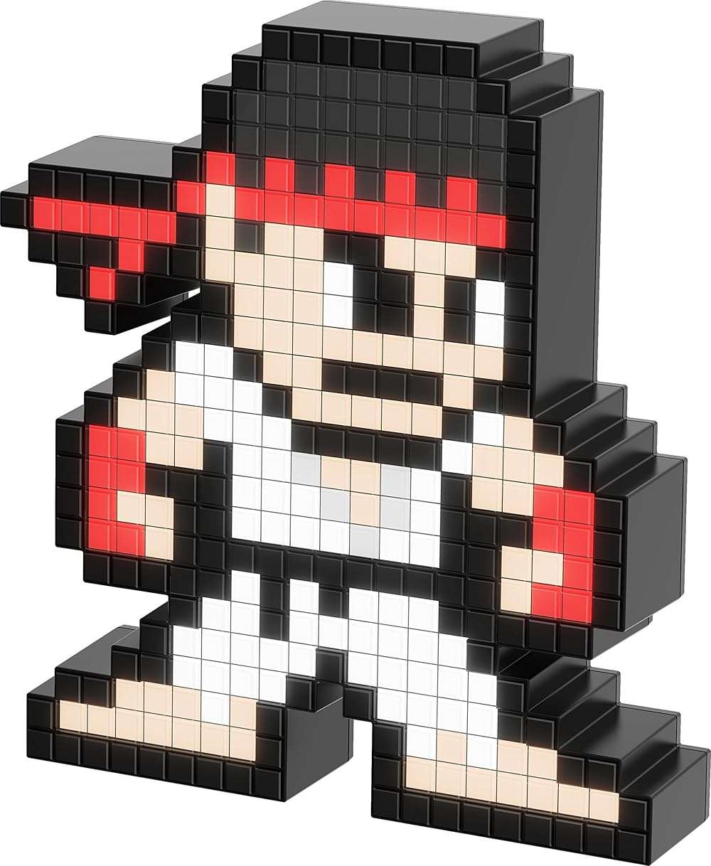 PDP Pixel Pals Capcom Street Fighter Ryu Collectible Lighted Figure - Not Machine Specific; - Image 1