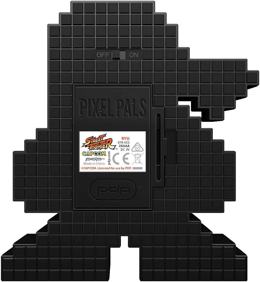 PDP Pixel Pals Capcom Street Fighter Ryu Collectible Lighted Figure - Not Machine Specific; - Image 4