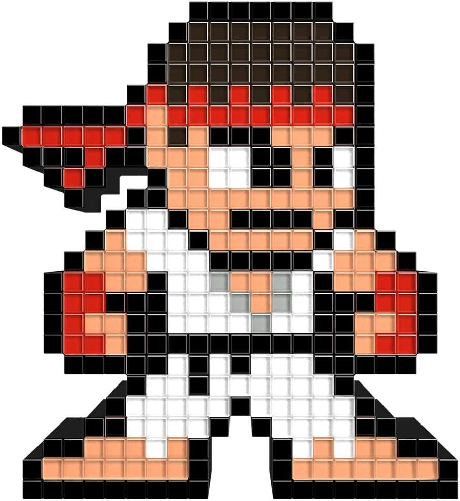 PDP Pixel Pals Capcom Street Fighter Ryu Collectible Lighted Figure - Not Machine Specific; - Image 5