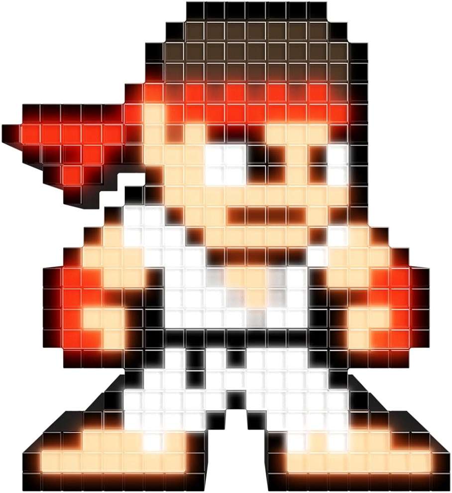 PDP Pixel Pals Capcom Street Fighter Ryu Collectible Lighted Figure - Not Machine Specific; - Image 6