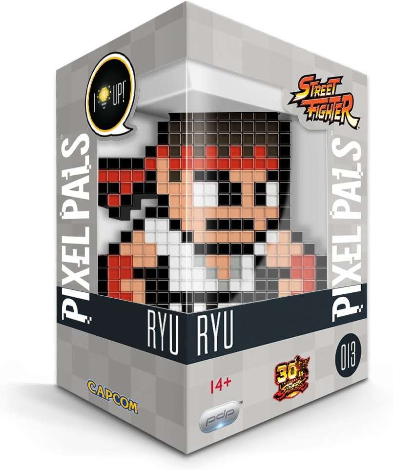 PDP Pixel Pals Capcom Street Fighter Ryu Collectible Lighted Figure - Not Machine Specific; - Image 7