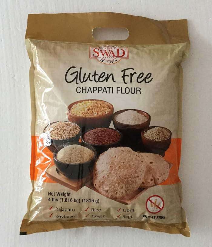 Swad Gluten Free, Wheat Free Multi-Grain Chappati Flour - 4 Lbs., 1.816 Kg - Image 1