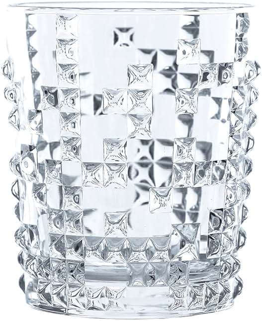 Nachtmann Punk 25 Oz Decanter & 12 Oz Whiskey Tumblers (3-Piece Set) - Crystal Glass Decanter with Airtight Stopper, For Whiskey, Bourbon, Wine, Modern & Durable, Dishwasher Safe - Barware Gift Set - Image 5