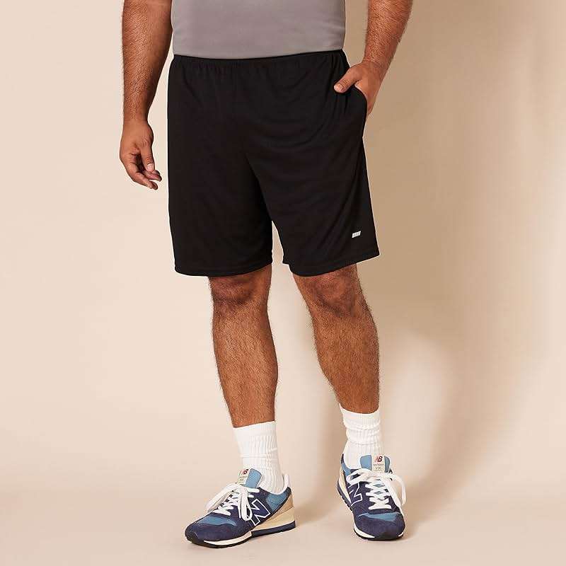 Amazon Essentials Men's Athletic Basketball Gym,Performance Tech Loose-Fit Training Shorts, Pack of 2 - Image 7