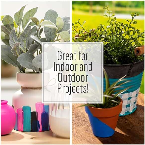 FolkArt Multi-Surface Metallic Paint in Assorted Colors (2 oz), Metallic Nickel - Image 5