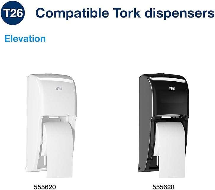 Tork High-Capacity Toilet Paper Roll White T26, Advanced, 2-Ply, 36 x 1000 sheets, 110292A - Image 6