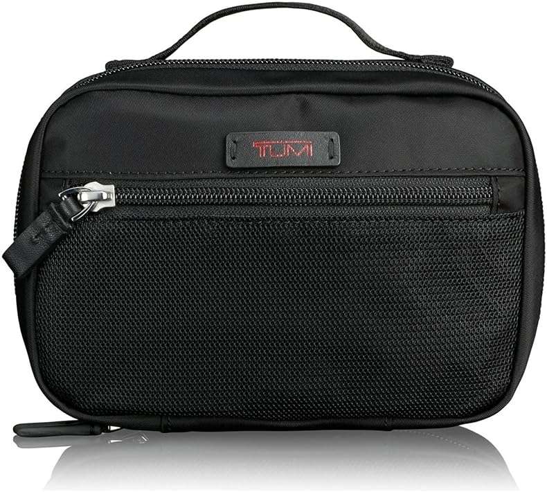 TUMI Women's Accessory Pouch Small, Black, One Size - Image 1