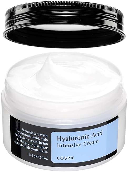 COSRX Hyaluronic Acid Moisturizing Cream, Lightweight, Non-Greasy, Long-lasting Hydration for Glass Skin, Daily Moisturizer for Sensitive Skin, Moisture Barrier Repair, Korean Skin Care, 3.52 oz - Image 1