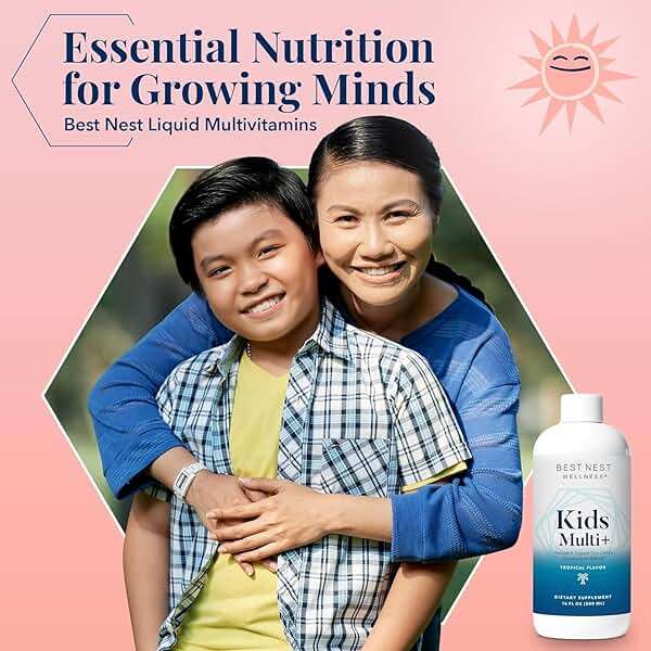 Mama Bird - Kids Multi+ Liquid Vitamins (31 Servings) Tropical Flavor - Active Methylated Vitamins, Kids Multivitamin - Organic Superfoods, Enzymes - Vegan, Gluten Free, Non GMO - 16 fl oz (473 mL) - Image 8