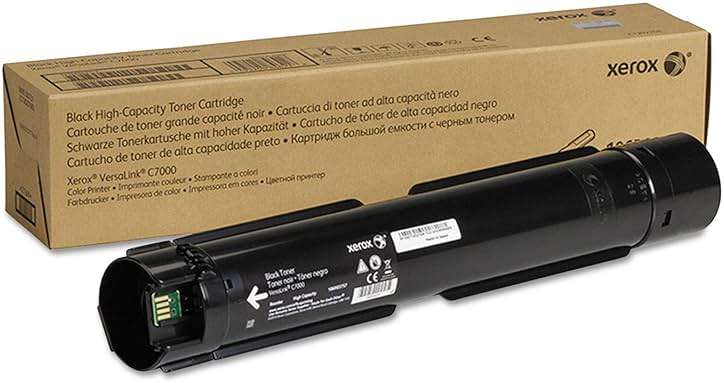 Xerox VersaLink C7000 Black High Capacity Toner Cartridge (10,700 Pages) - 106R03757 - Image 1