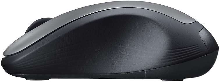Logitech MK335 Quiet Wireless Keyboard and Mouse Combo - Black/Silver Keyboard and Mouse Combo Wireless, Ambidextrous - Image 4