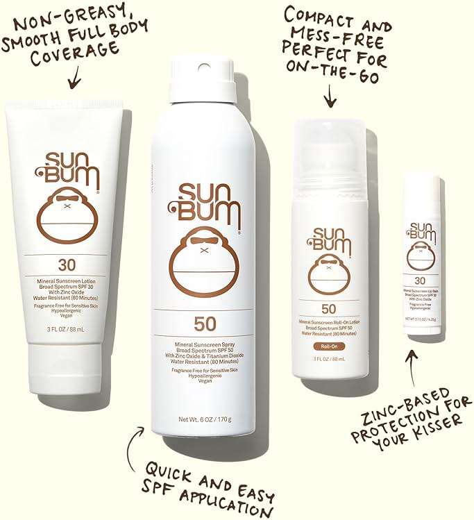 Sun Bum Mineral SPF 50 Sunscreen Body Lotion - Broad Spectrum Moisturizing Sunscreen with Vitamin E - Vegan and Hawaii 104 Act Compliant (Made without Octinoxate & Oxybenzone) - Travel Size - 3 oz - Image 3