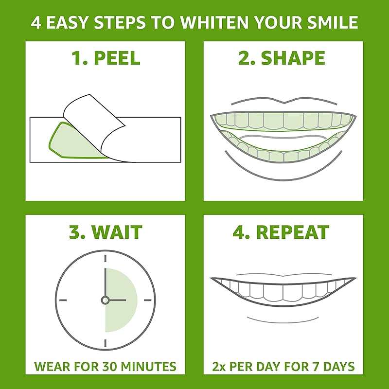 REMBRANDT Deeply White + Peroxide 1 Week Teeth Whitening Kit, Removes Tough Stains, Enamel-Safe, 28 Custom-Fit Whitening Strips (14 Treatments) - Image 7