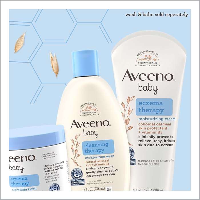 Aveeno Baby Mommy & Me Daily Bathtime Gift Set including Baby Wash & Shampoo, Calming Baby Bath & Wash, Baby Moisturizing Lotion & Stress Relief Body Wash for Mom, 4 items - Image 7
