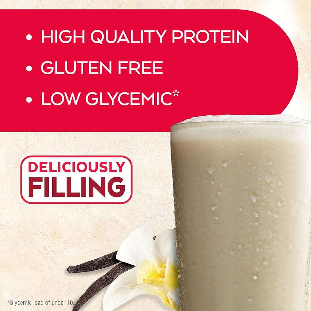 Atkins Vanilla Cream Meal Size Protein Shake, 23g Protein, Low Glycemic, 3g Carb, 1g Sugar, Keto Friendly - Image 3