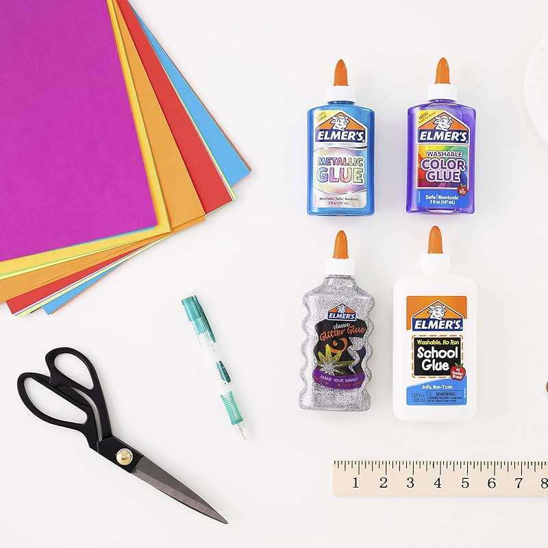 Elmer's Liquid School Glue, White, Washable, 32 Ounces - Great for Making Slime, Arts & Crafts, Back to School, #1 Teacher Brand - Image 7