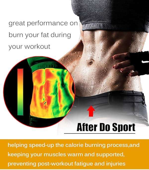 GainKee Clip and Zip Waist Trainer Corset Women Neoprene Worked Out Sweat Vest Body Shaper - Image 4