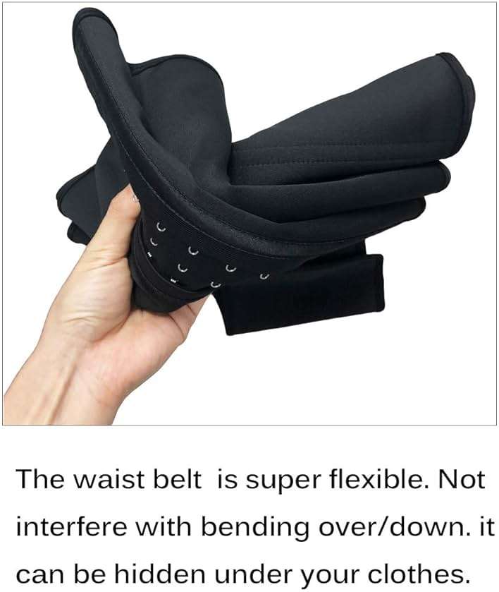 GainKee Clip and Zip Waist Trainer Corset Women Neoprene Worked Out Sweat Vest Body Shaper - Image 5