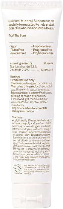 Sun Bum Mineral SPF 30 Tinted Face Sunscreen - Matte Primer - Broad Spectrum Moisturizing Sunscreen with Vitamin E - Hawaii 104 Act Compliant (Without Octinoxate & Oxybenzone) - Travel Size 1.7 oz - Image 7