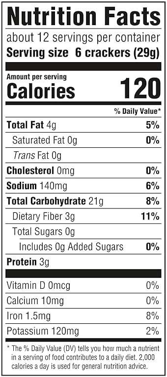 Triscuit Cracked Pepper & Olive Oil Whole Grain Wheat Crackers, Lunch Snacks, Snack Crackers, Family Size, 12.5 oz - Image 2
