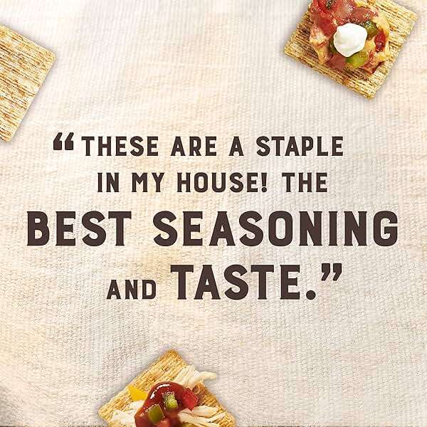 Triscuit Cracked Pepper & Olive Oil Whole Grain Wheat Crackers, Lunch Snacks, Snack Crackers, Family Size, 12.5 oz - Image 13