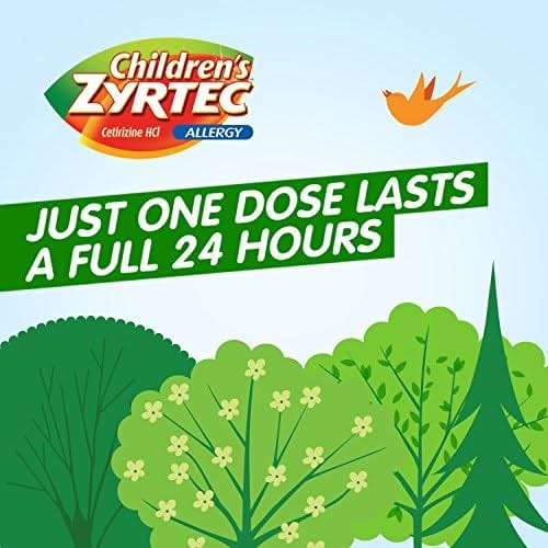 Children's Zyrtec 24 Hour Dissolving Allergy Relief Tablets with Cetirizine, Citrus Flavored Allergy Medicine, 12 ct (Pack of 3) - Image 5