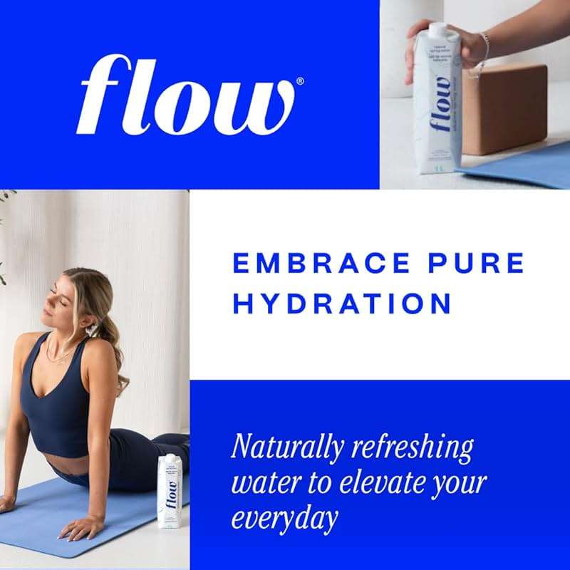 Flow Alkaline Spring Water - Refreshing Taste Of Natural Alkaline Water With Natural Electrolytes, Eco-Friendly Packaging, Non-GMO And BPA-Free. Unflavored. 12 Pack of 16.9 FL Bottles - Image 4