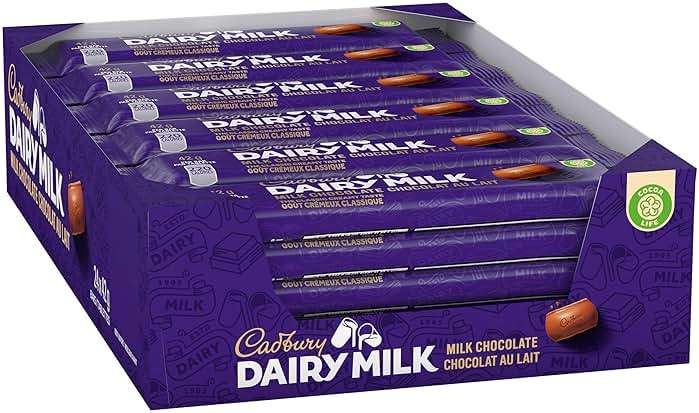 Cadbury Cholocate Bar, Regular Size 42g/Bar (Dairy Milk Milk Chocolate, 24 Packs) - Image 5