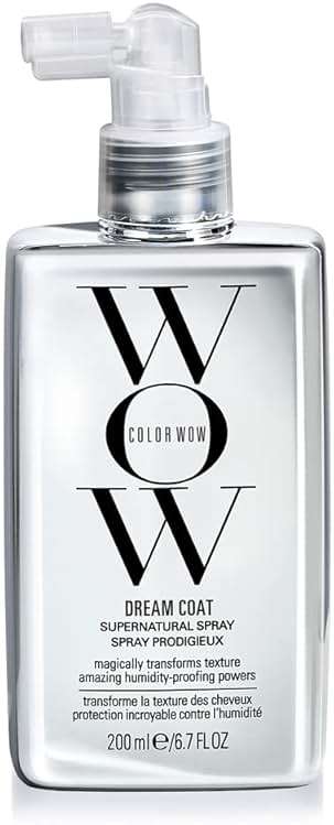 COLOR WOW Dream Coat Supernatural Spray, Anti-Humidity Frizz Control and Heat Protectant for Glassy, Shiny Hair - Image 1