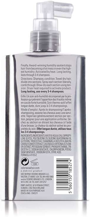 COLOR WOW Dream Coat Supernatural Spray, Anti-Humidity Frizz Control and Heat Protectant for Glassy, Shiny Hair - Image 2