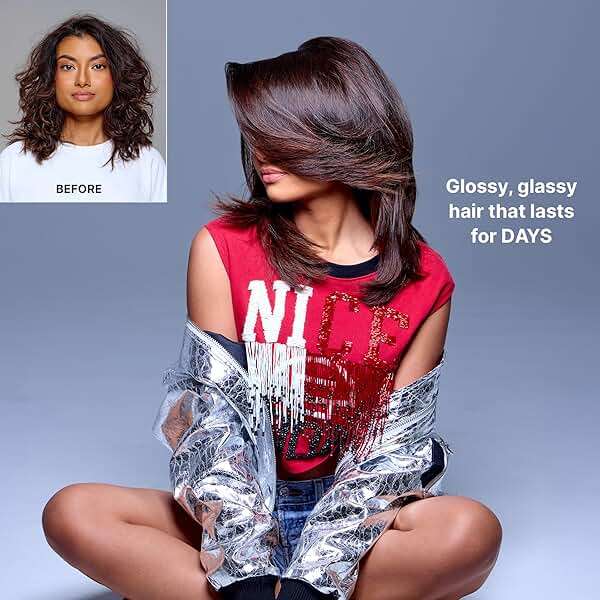 COLOR WOW Dream Coat Supernatural Spray, Anti-Humidity Frizz Control and Heat Protectant for Glassy, Shiny Hair - Image 5