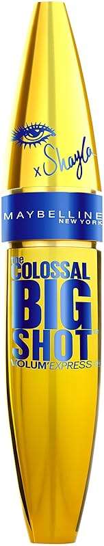 Maybelline New York Volum' Express The Colossal Big Shot Mascara X Shayla, Boomin' in Blue, 0.33 Fluid Ounce - Image 2
