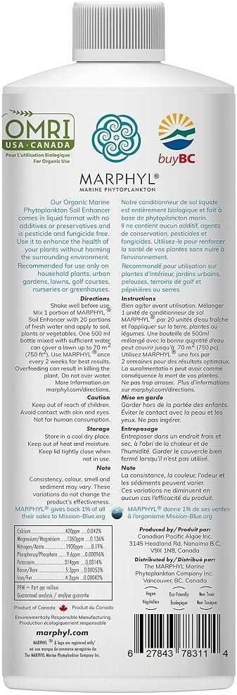 MARPHYL All-Purpose Plant Food – Organic Nutrient-Rich Fertilizer & Soil Enhancer for Indoor & Outdoor Flowers, Vegetables, Succulents, Bamboo & Hydroponics - Image 9