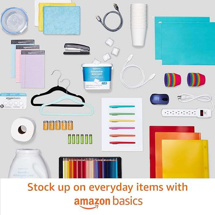 Amazon Basics Multipurpose Copy Printer Paper, 8.5 x 11 Inches, 20 lb Weight, 96 Bright White, 500 Sheets (1 Ream) - Image 7