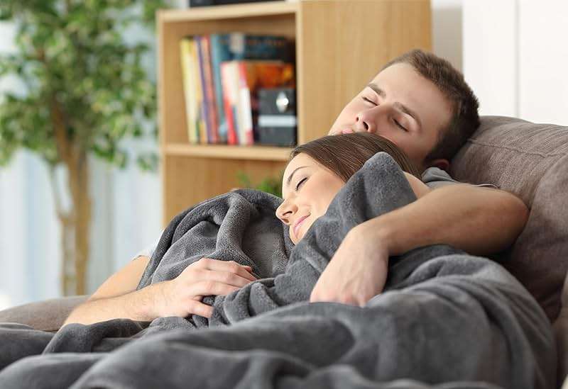 Utopia Bedding Fleece Blanket Queen Size Grey (90x90 Inches) Ultra Soft Warm Lightweight Microfiber Breathable Anti-Static Cozy Bed Blanket for Fathers Day, All-Season Home Decor Gift for Husband, Men - Image 7