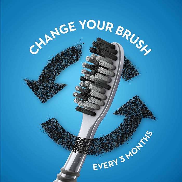 Oral B Cavity Defense 123 Black Toothbrush � Medium (Pack of 4) - Image 3