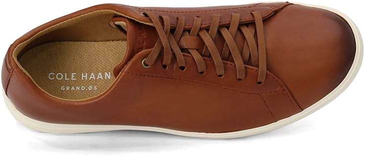 Cole Haan Men's Grand Crosscourt Leather Sneakers - Image 9