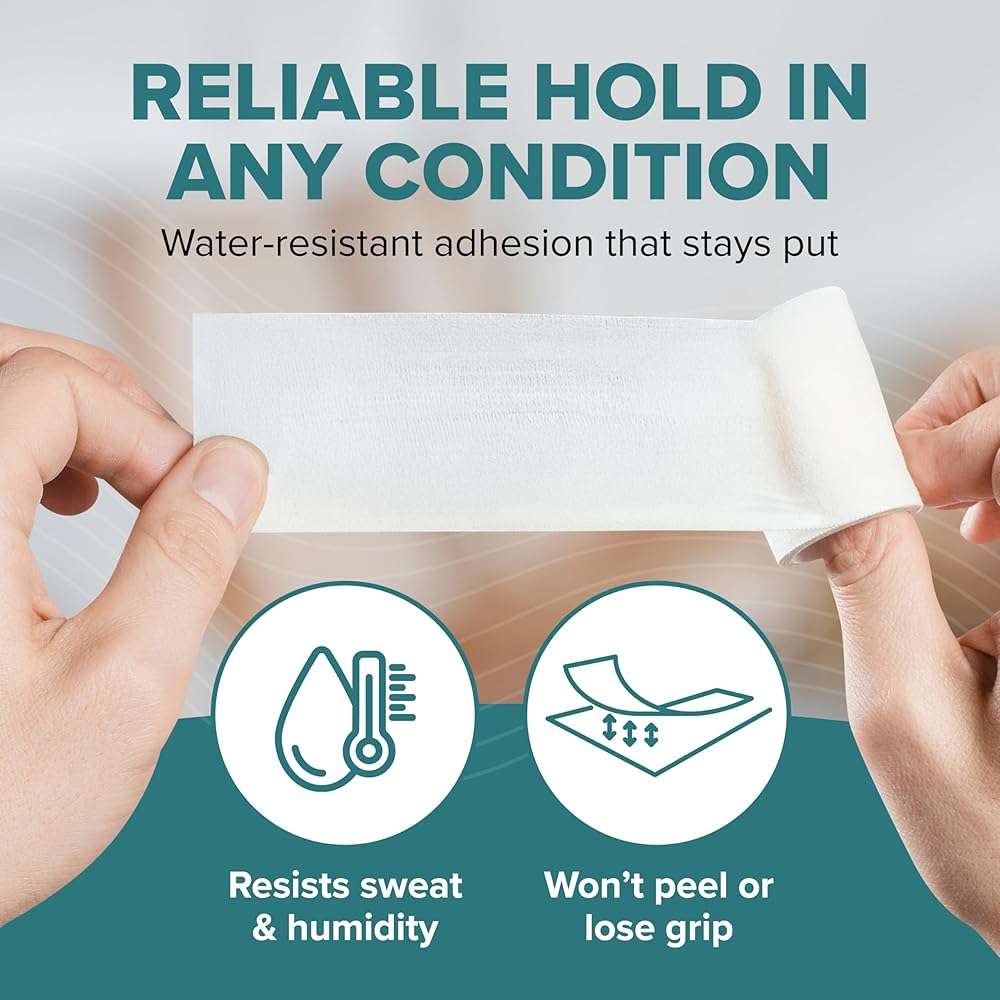 Epi-Tape Medical Tape – Professional-Grade, Skin-Friendly, Strong Adhesive Tape Breathable, Lightweight, Water-Resistant & Easy to Cut Bandage Tape – Secures Epi-Derm Sheets, Bandages & Dressings - Image 5