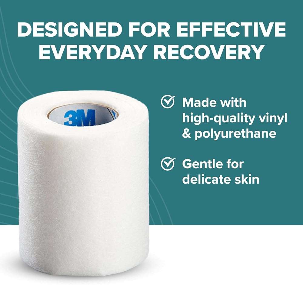 Epi-Tape Medical Tape – Professional-Grade, Skin-Friendly, Strong Adhesive Tape Breathable, Lightweight, Water-Resistant & Easy to Cut Bandage Tape – Secures Epi-Derm Sheets, Bandages & Dressings - Image 7