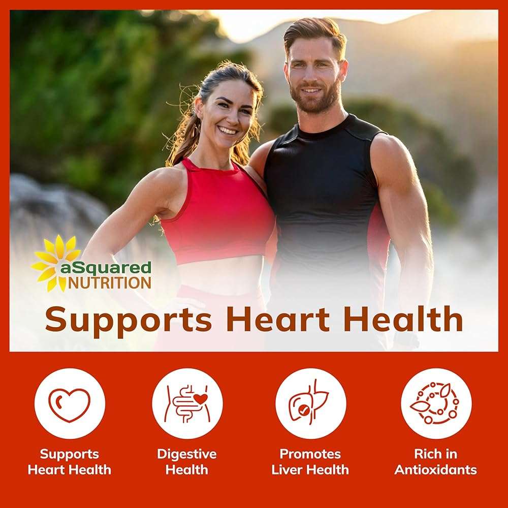 aSquared Nutrition Red Yeast Rice 1800mg - Dietary Supplement Vegan Powder Pills to Support Cardiovascular Health - 180 Veggie Capsules - Image 5