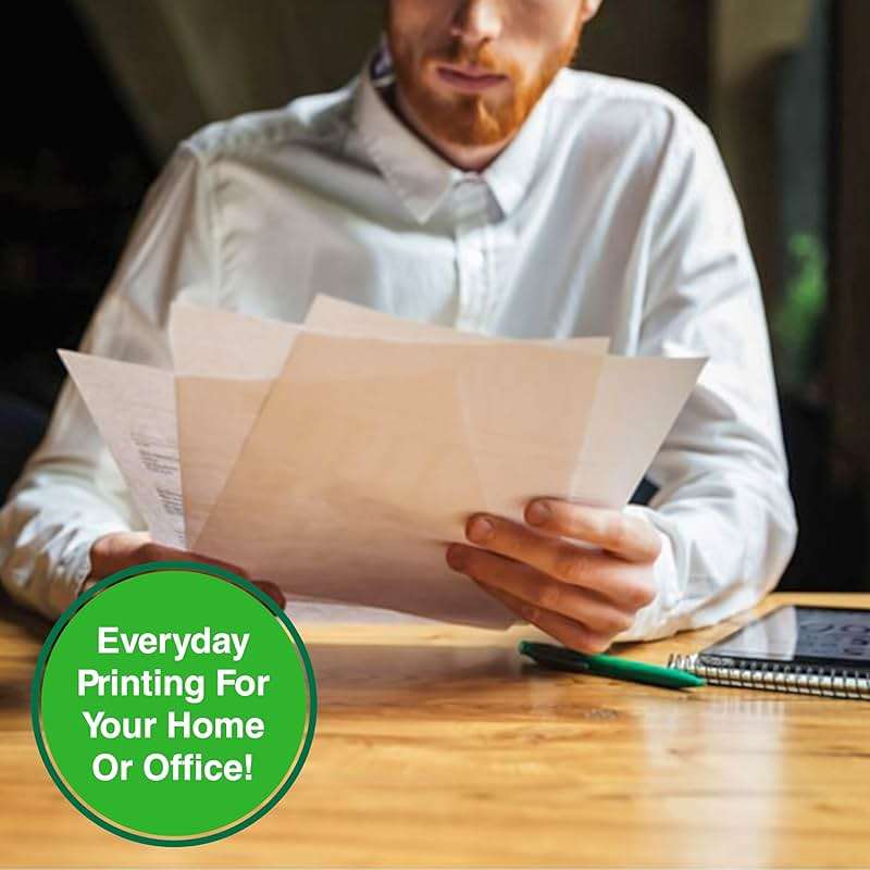 PrintWorks 100% Recycled Printer Paper 8.5" x 11" White - 20 lb Copy & Multipurpose Computer Paper - 6 Packs, 2400 Sheets - Made in the USA - 92 Bright - Printer & Copier Compatible (00018C) - Image 11
