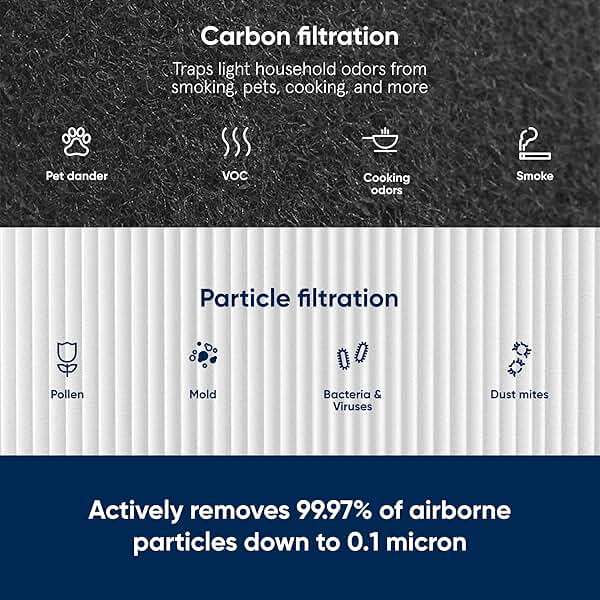 Blueair Blue Pure 411+ Genuine Replacement Filter, Particle and Activated Carbon - Image 2