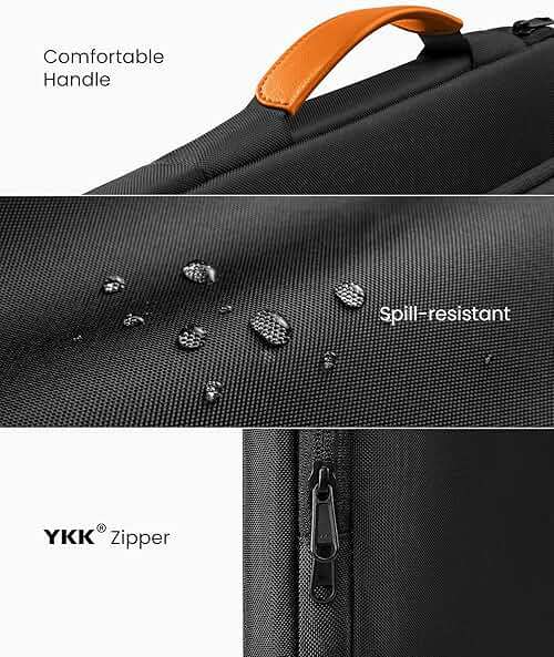 tomtoc 360 Protective Laptop Case for 15-inch New MacBook Air M5/A3448 2026, M4/A3241 M3/A3114 M2/A2941, 15" Microsoft Surface Laptop 7/6, Dell XPS 15 Plus, 15 Inch MacBook Pro, Acer HP Chromebook 14 - Image 8