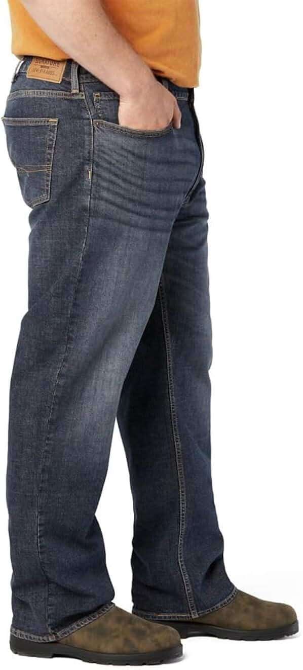 Levi Strauss Signature Gold Men's Relaxed Fit Flex Jean Pants - Image 3