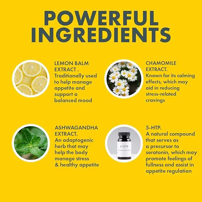 Yes You Can! Appetite Support for Body Weight Management - Healthy Relationship with Food - Includes Natural Ingredients: 5-HTP, Lemon Balm, Chamomile Extract - 30 Capsules, 1 Pack - Image 3