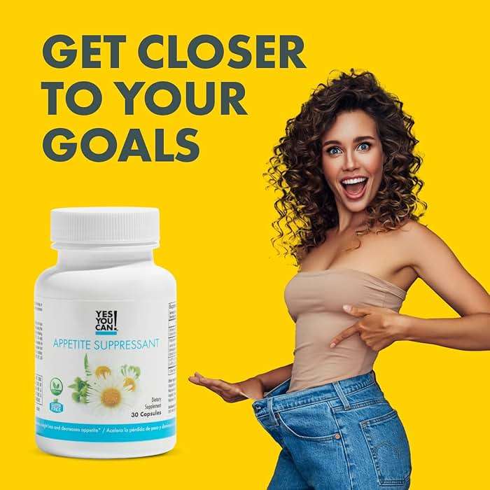 Yes You Can! Appetite Support for Body Weight Management - Healthy Relationship with Food - Includes Natural Ingredients: 5-HTP, Lemon Balm, Chamomile Extract - 30 Capsules, 1 Pack - Image 5