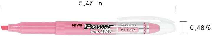 JVPEN Power Line Mild Highlighter – 12‑Color Set, 4 mm Chisel Tip, Quick‑Dry Pigment Ink, Smear‑Resistant, Comfortable Grip & Pocket Clip, rainbow pastel - Image 7