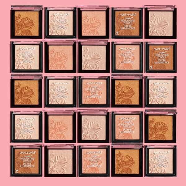 wet n wild MegaGlo Highlighting Powder Warm Gold Golden Flower Crown - Image 5