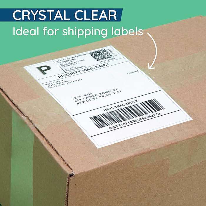 Blue Summit Supplies Clear Packing Tape Refills Bulk, 12 Pack, Heavy Duty Packaging Tape Rolls, 2 Inch Wide for Moving Boxes, Shipping, Sealing, 2.7mil Thick, 60 Yard Length, 720 Total Yards - Image 5
