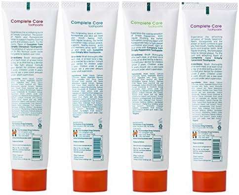 Himalaya Botanique Complete Care Toothpaste, Herbal, Variety Pack, Fights Plaque, Freshens Breath, Fluoride Free, No Artificial Flavors, SLS Free, Cruelty Free, Foaming, 5.29 Oz, 4 Pack - Image 3